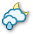 Nublado e chuva fraca
